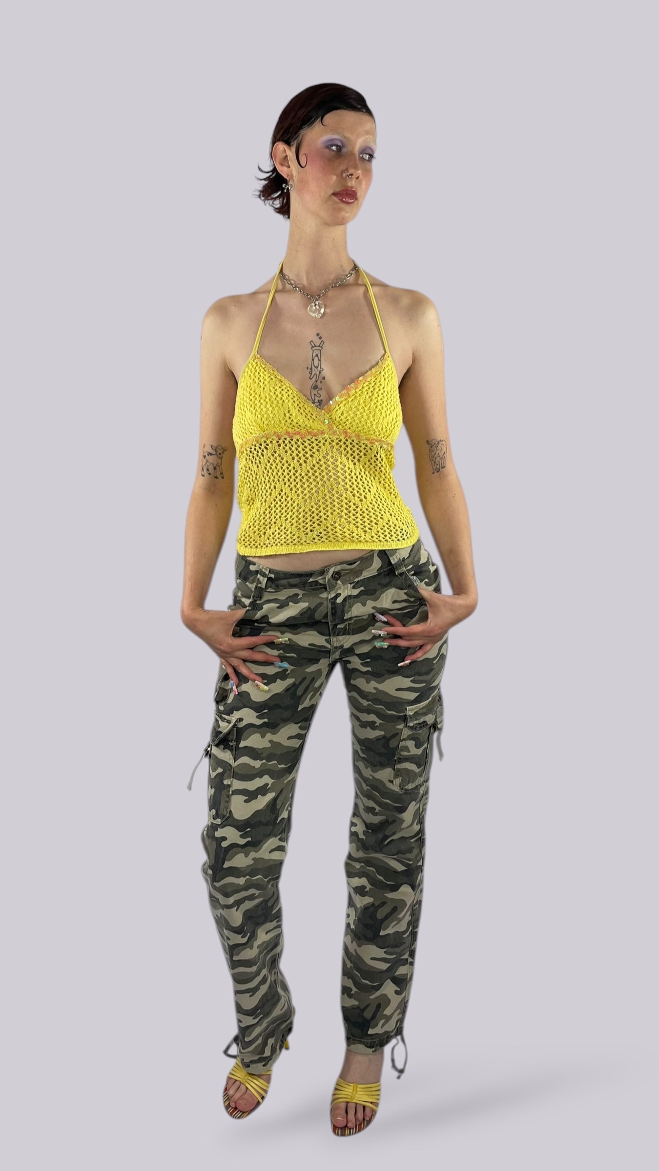 Top à sequin