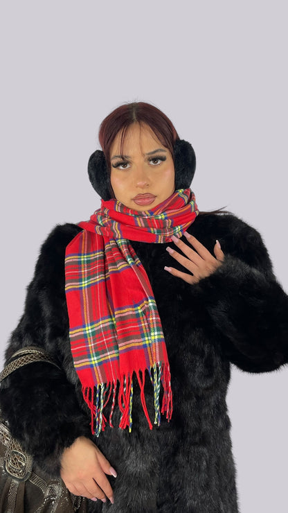Écharpe tartan