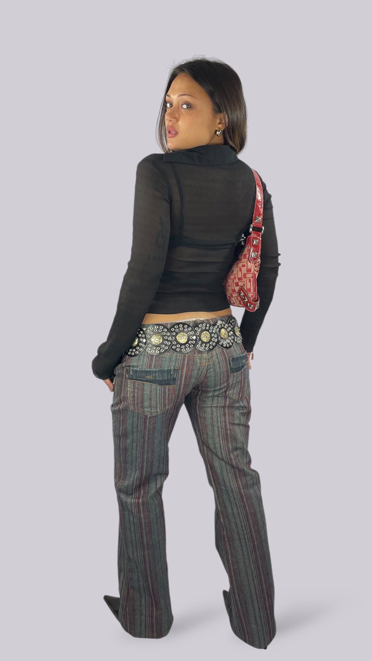 Pantalon rayé