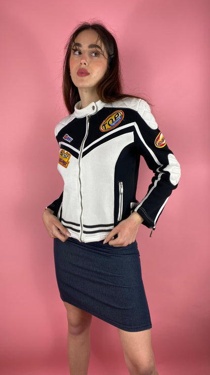 Veste racing en coton