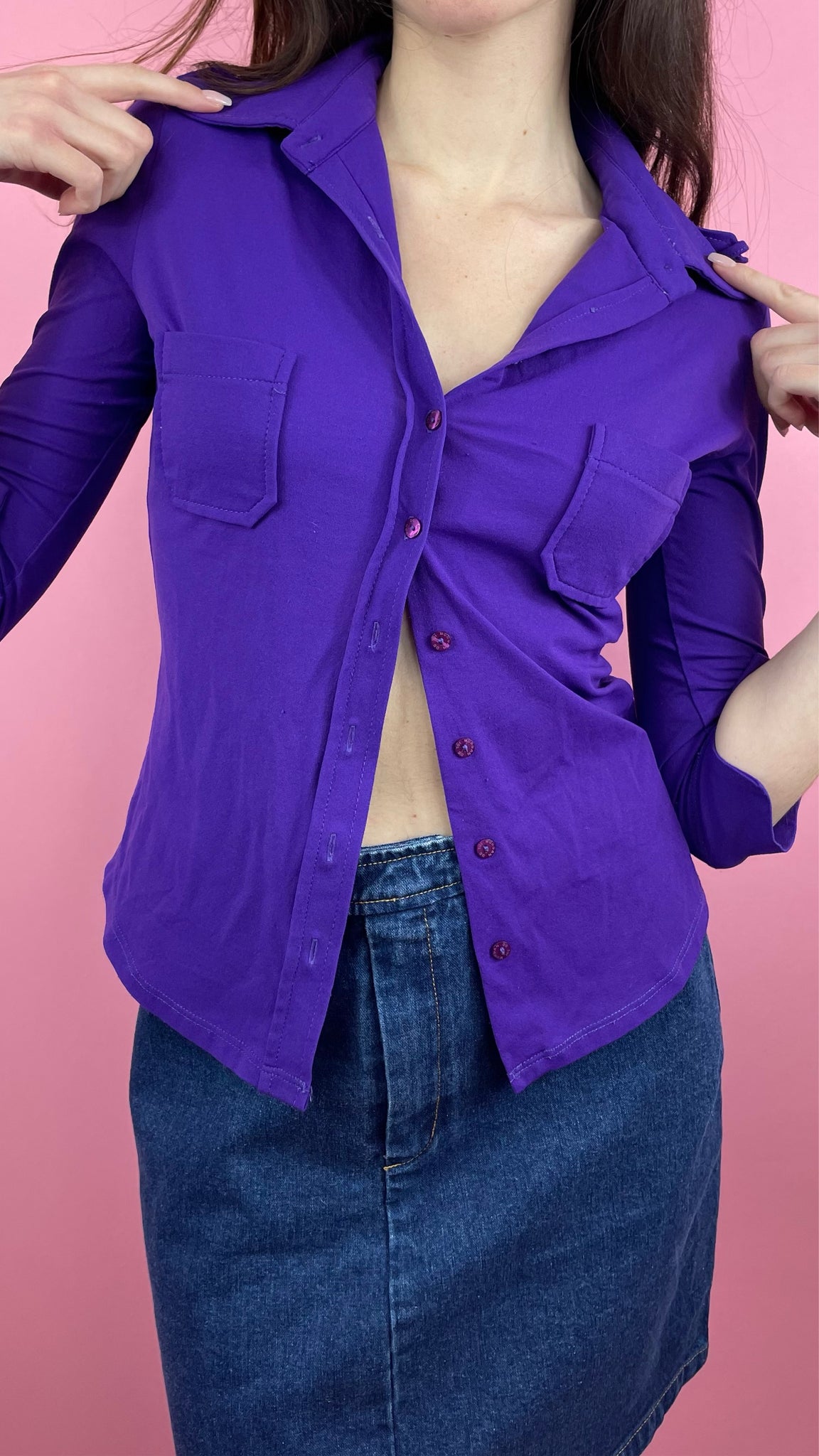 Chemise violette 2025