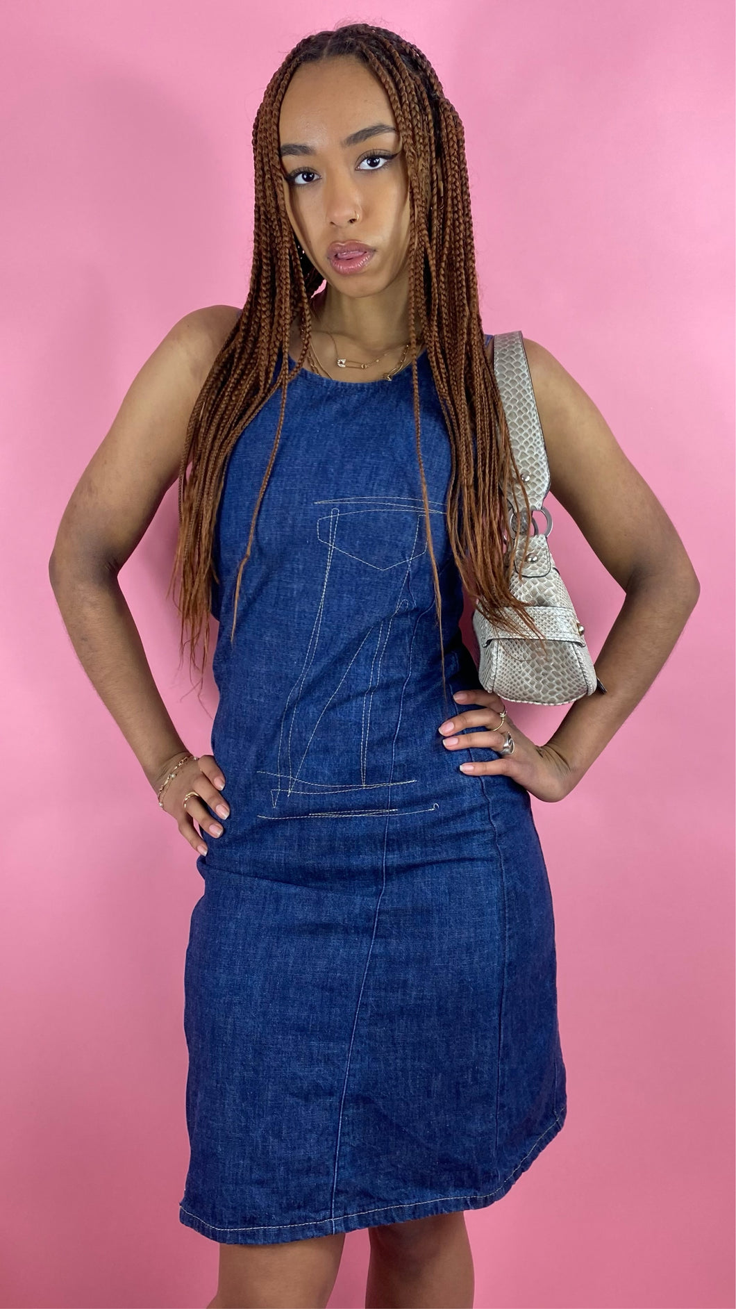 Robe en jean