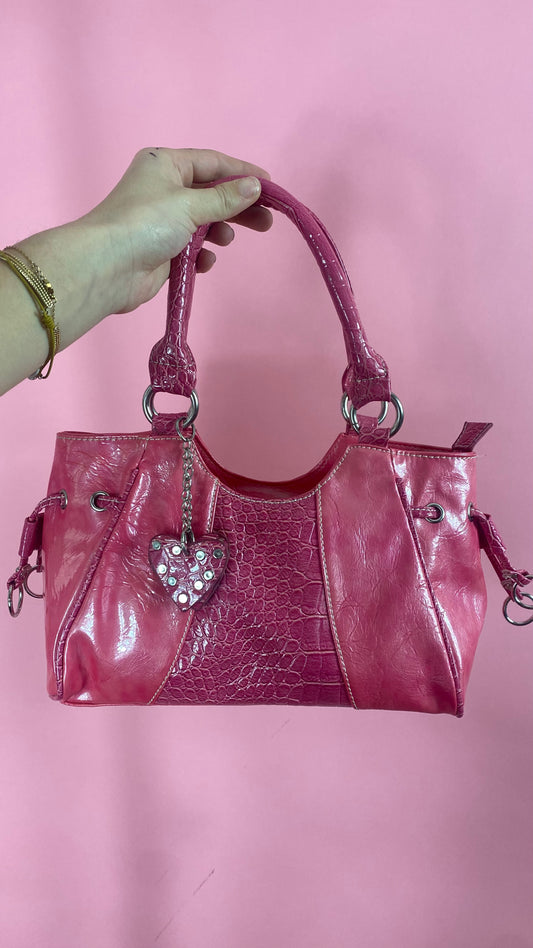 Sac rose cuire