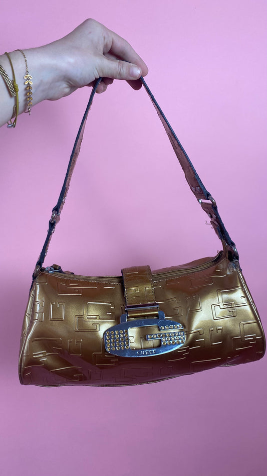 Sac guess doré