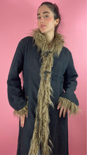 Load image into Gallery viewer, Afghan coat jean et fausse fourrure
